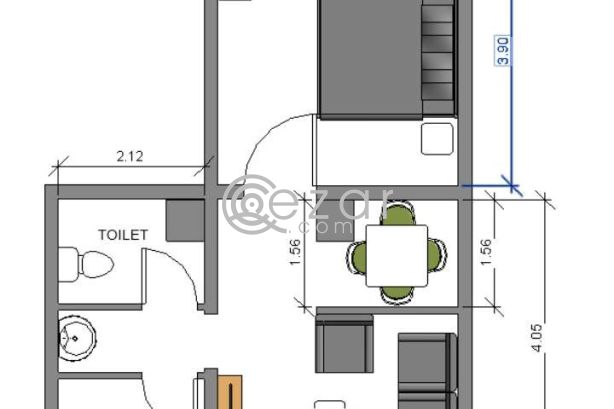 Furnished 1BHK villa portion in Dafna photo %index%