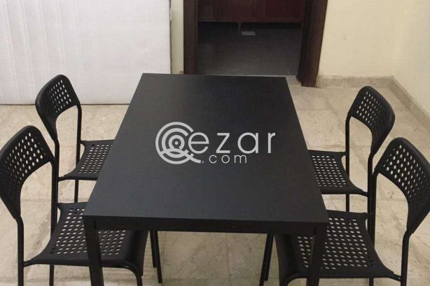 Dining table 4 chairs photo 1