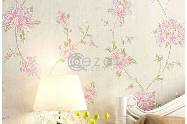 تركيب. ورق الجدران. wallpaper sale & install & repairing photo 8