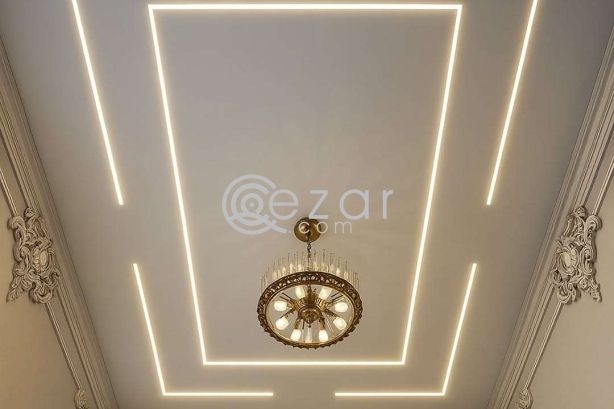 Gypsum board decor,partition,wall moulding work etc.70245680 photo 4