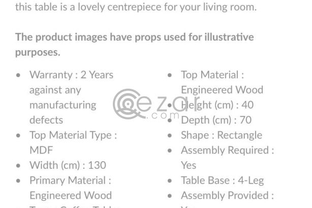 Coffee table and End table photo 3