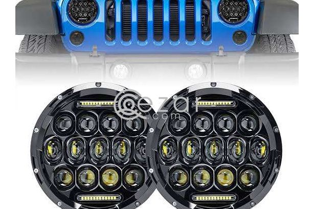 Wrangler jeep LED Headlights (New) photo 4