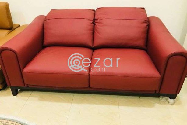 New stylish design 3+2+1 leather sofa photo 4