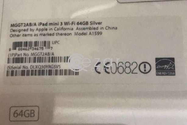 64gb mini 3 wifi Ipad photo 1