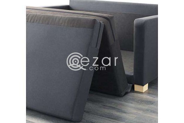 ikea sofa bed  In good condition and rarely used photo 1