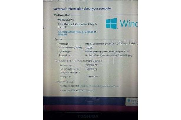 TOSHIBA Laptop Urgent Sale photo 15