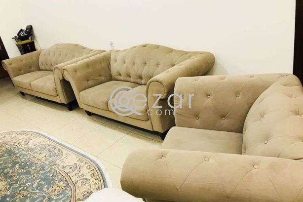 BROWUN COLOR SOFA SET photo 2