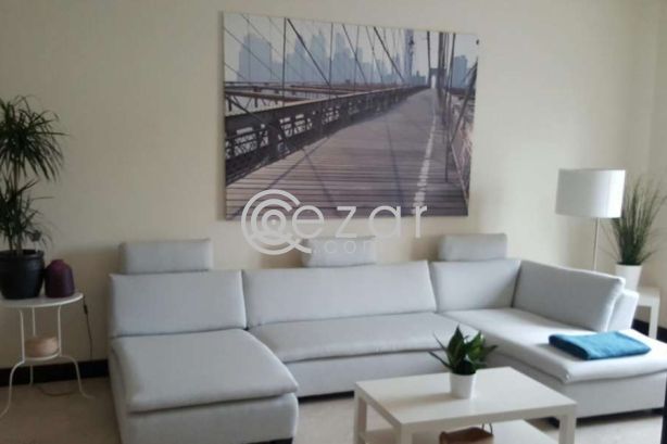 Double L sofa like new photo 4