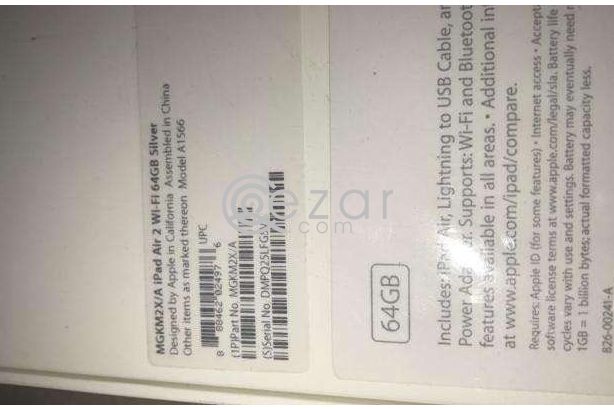 IPad for Sale iPad Air2 64GB WIFI photo 4