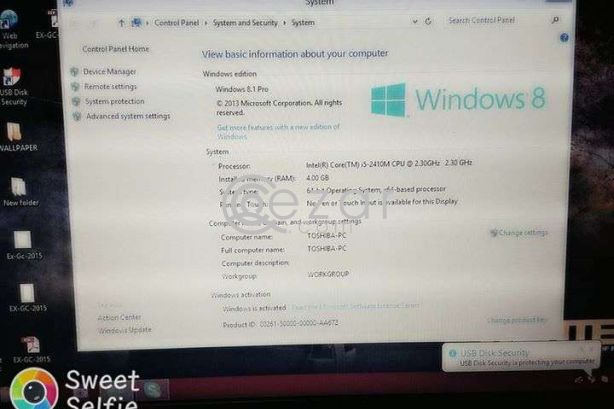 TOSHIBA Laptop Urgent Sale photo 2