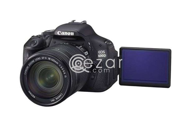 Canon DSLR professional camera model 600d photo 2
