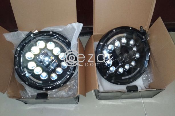 Wrangler jeep LED Headlights (New) photo 2