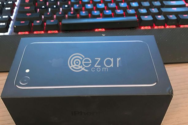 NEW iPhone 7 JET Black 128GB with 2 Year Applecare+ Warranty photo 1