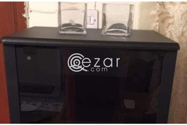 Glass door cabinet- New photo 1