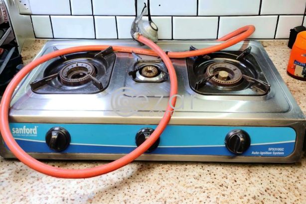 Sanford triple burner auto ignition Gas Stove photo 4