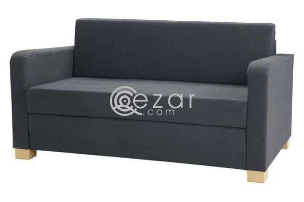 ikea sofa bed  In good condition and rarely used photo 3
