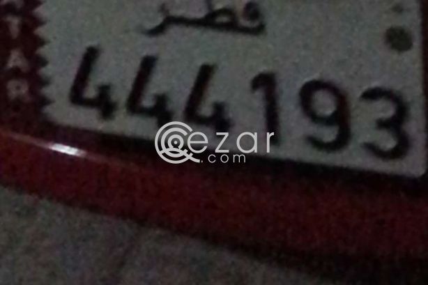 "triple 4" plate number for sale photo 1