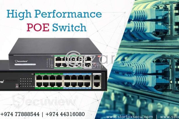 high speed network poe switch photo 1