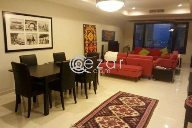 For rent fully furnished 3 bedroom + maid in the pearl photo %index%
