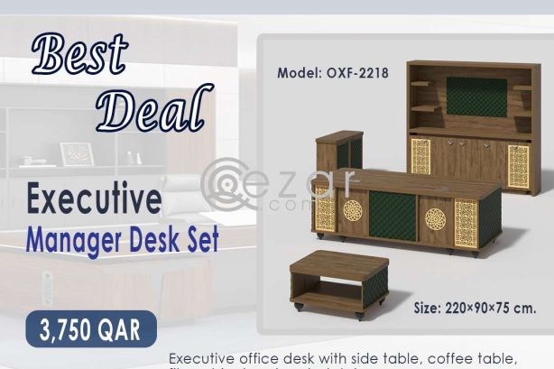 Manager Desk Set photo 1