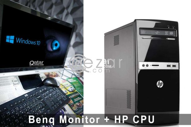HP Cpu + BenQ ET-0022-NA - LCD monitor - Full HD photo 2