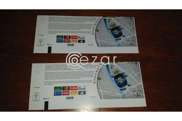 2 UEFA CHAMPIONS LEAGUE FINAL TICKETS photo 1