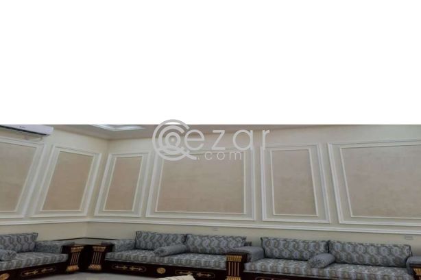 Gypsum board decor,partition,wall moulding work etc.70245680 photo 1