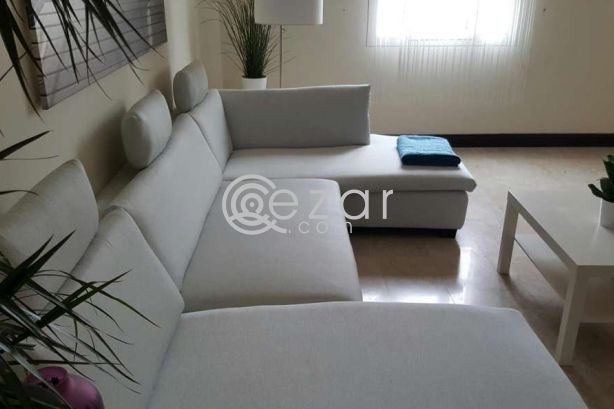 Double L sofa like new photo 1