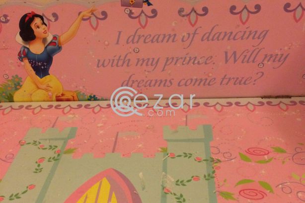 Disney Princesses wooden toy storage box and seat photo 1